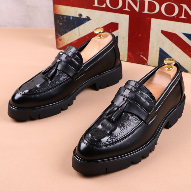 Men Shoes Prada - فستان رسمي للرجال على الطراز الكوري