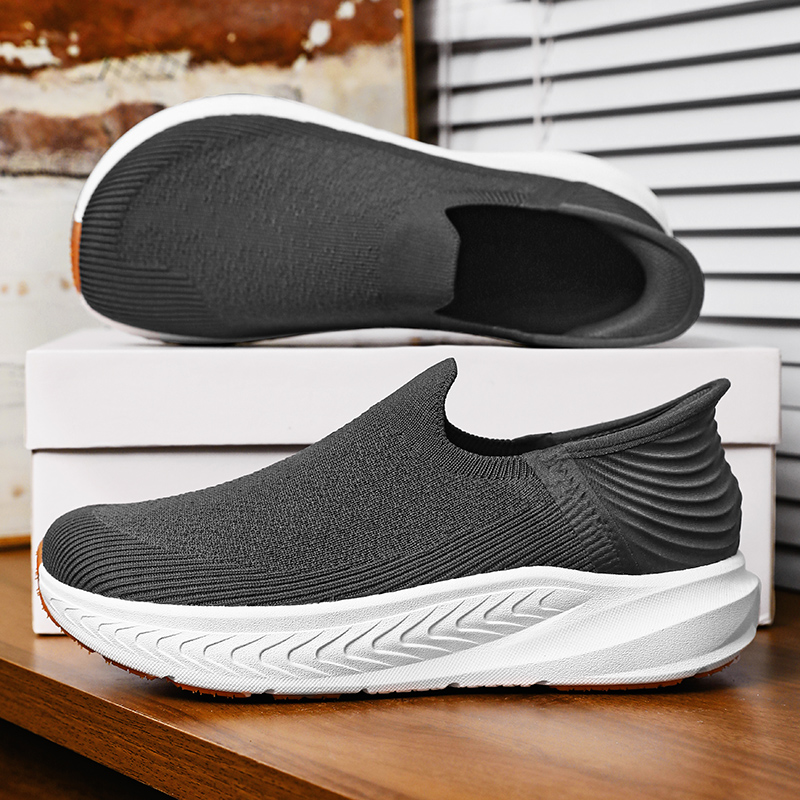 Men'S Shoes Zero Drop - أحذية رجالية بدون رباط، مقاسات كبيرة،