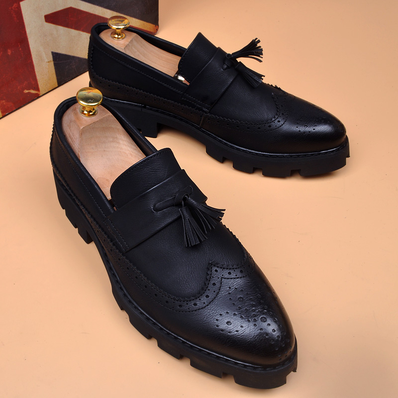 Men Shoes Prada - الرجال عارضة الأعمال الزفاف اللباس الرسمي