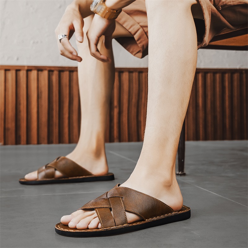 صنادل رجالية كاجوال من الجلد ا - مراجعة Men'S Shoes Hush Puppies وسعره