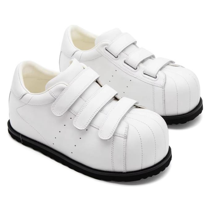 أحذية تزلج رجالية من الجلد بال - مراجعة Men Shoes Velcro وسعره