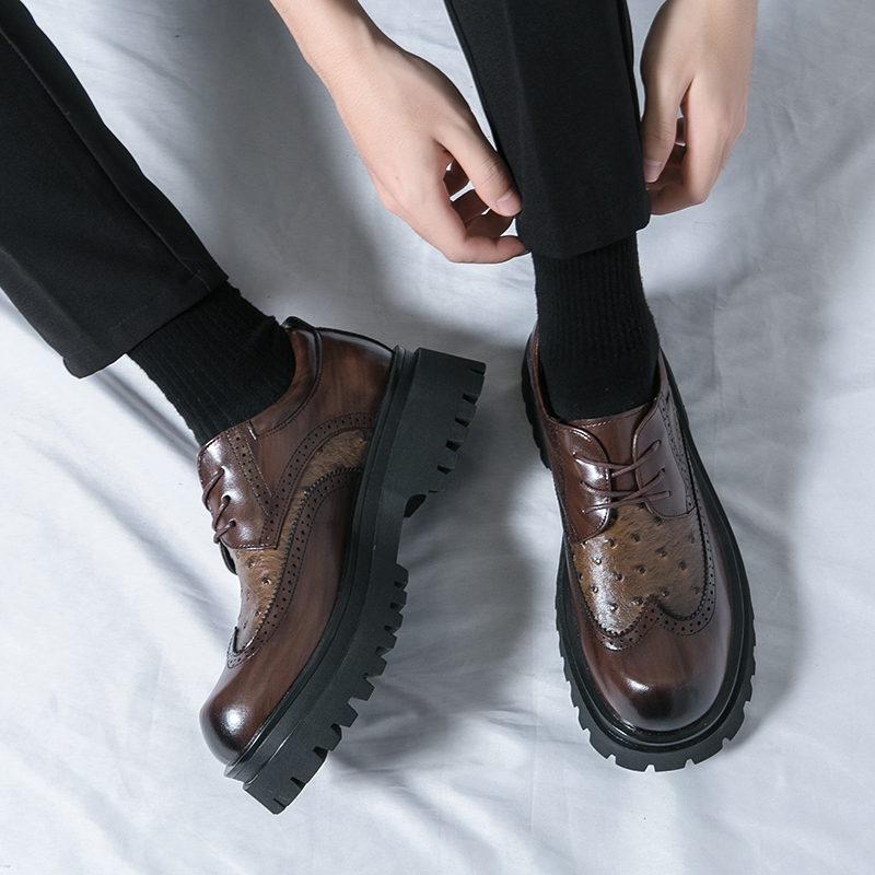 حذاء رجالي رسمي من الجلد اللام - مراجعة Men Shoes Prada وسعره