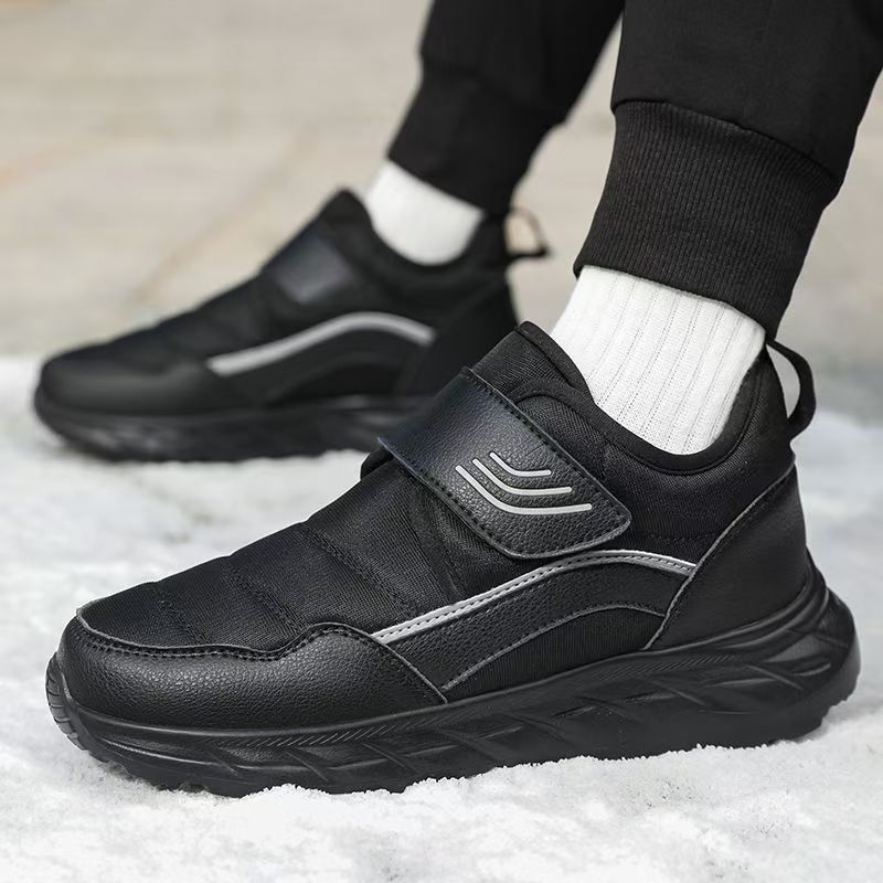 أحذية شتوية جديدة للرجال بمقاس - مراجعة Men Shoes Velcro وسعره