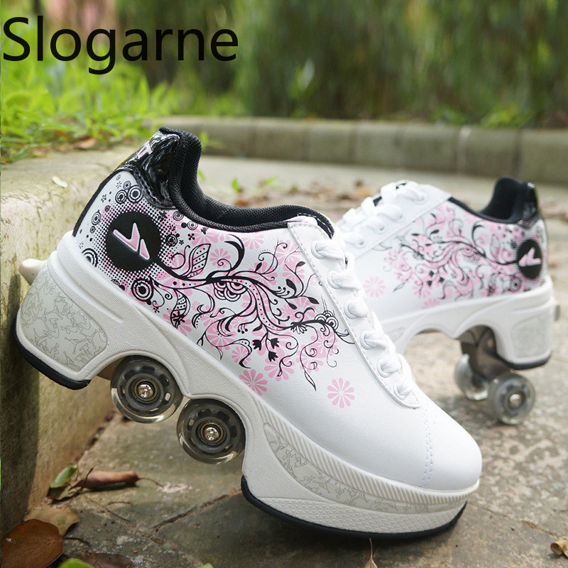 النساء 4 عجلات تشوه زلاجات دوا - مراجعة Men Shoes Sneakers وسعره