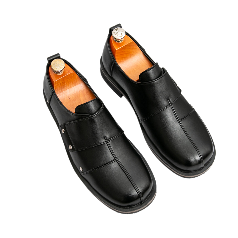 أحذية رجالية رسمية للعمل والحف - مراجعة Men Shoes Velcro وسعره
