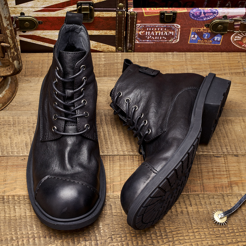 أحذية عمل كلاسيكية للرجال برأس - مراجعة Men Shoes Oxford وسعره