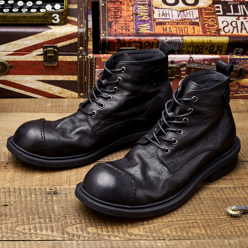 أحذية عمل كلاسيكية للرجال برأس - مراجعة Men Shoes Oxford وسعره