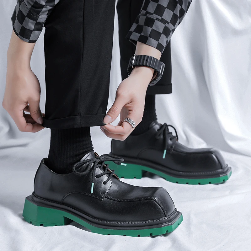 أحذية منصة للرجال ماركة أحذية  - مراجعة Men Shoes Prada وسعره