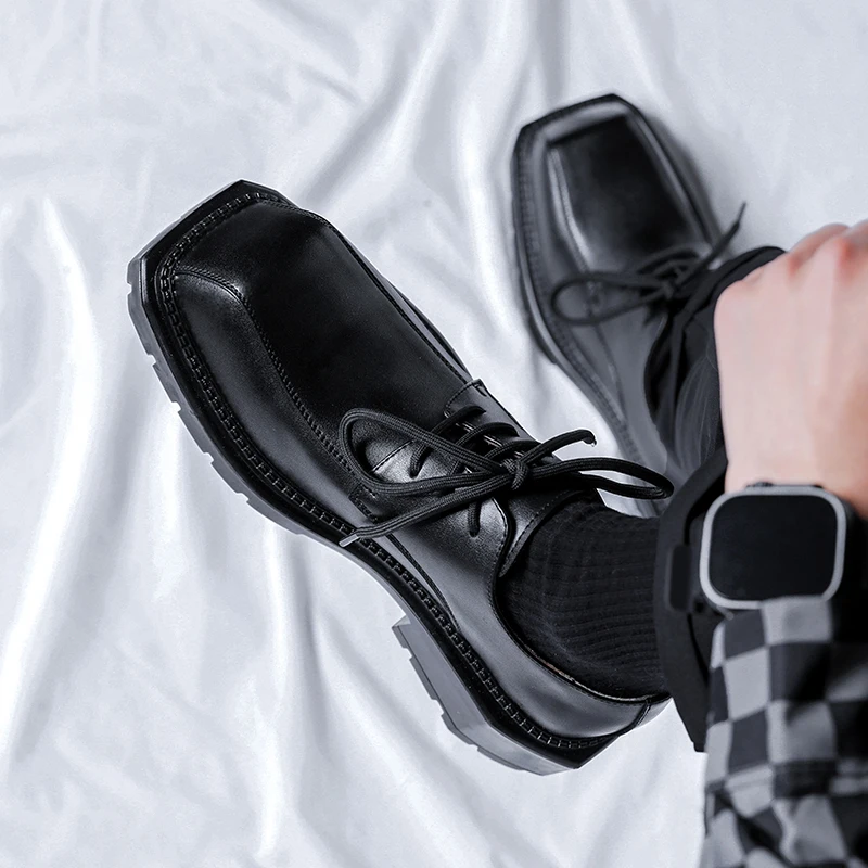 أحذية منصة للرجال ماركة أحذية  - مراجعة Men Shoes Prada وسعره