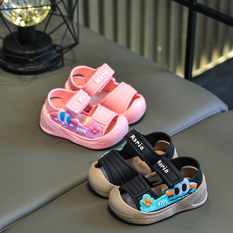 صنادل أطفال بنات 2026 جديدة مت - مراجعة Men Shoes Velcro وسعره