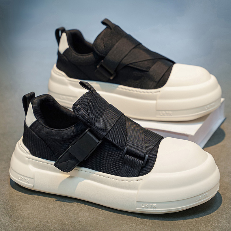أحذية رياضية كاجوال للرجال قاب - مراجعة Men Shoes Velcro وسعره
